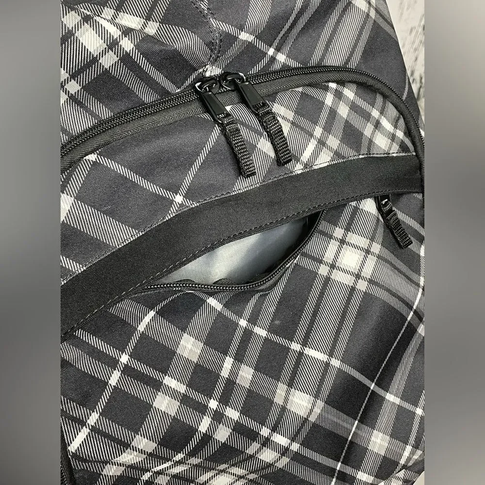 THIRTY-ONE Backpack Sling Style Camera & Laptop Bag Plaid